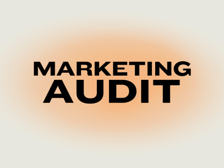 Cover image for MARKETING AUDIT: a good marketing strategy begins with research.