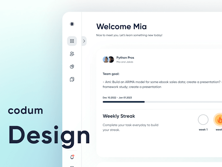 Cover image for Codum Webapp Design