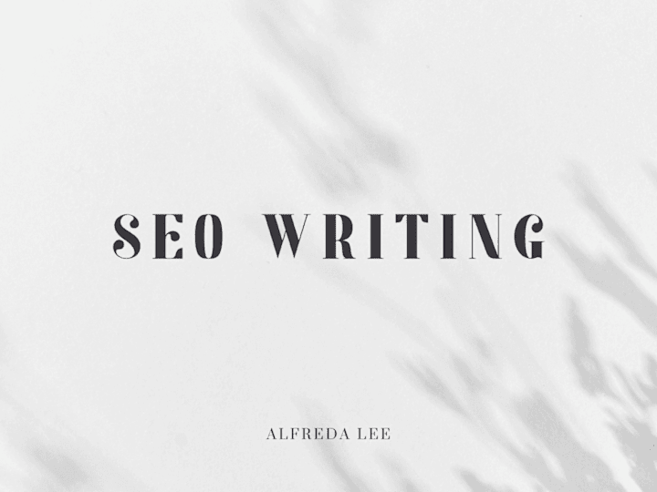 Cover image for SEO Writing