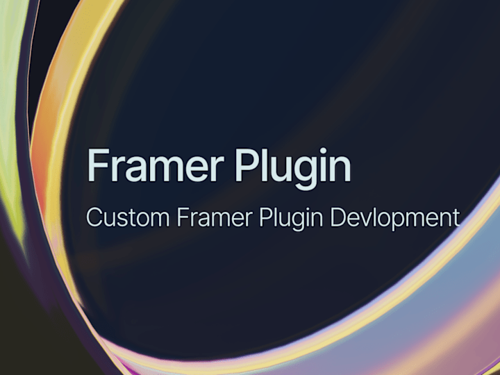 Cover image for Framer Plugin Development