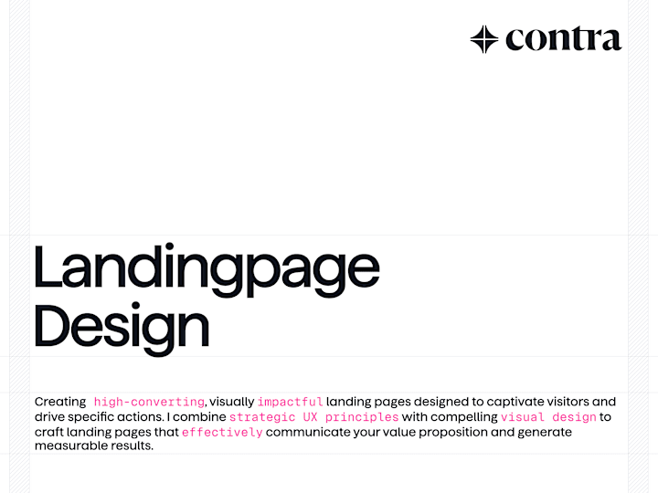 Cover image for Landingpage Design