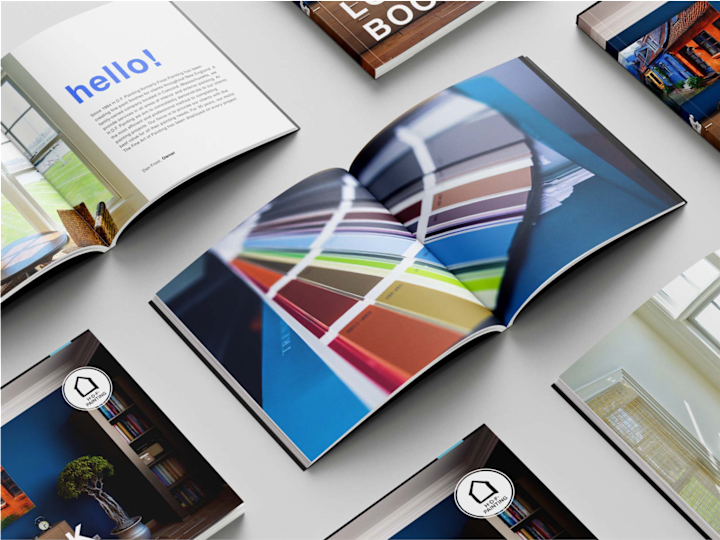 Cover image for H.D.F. Painting | Painting Company Branding