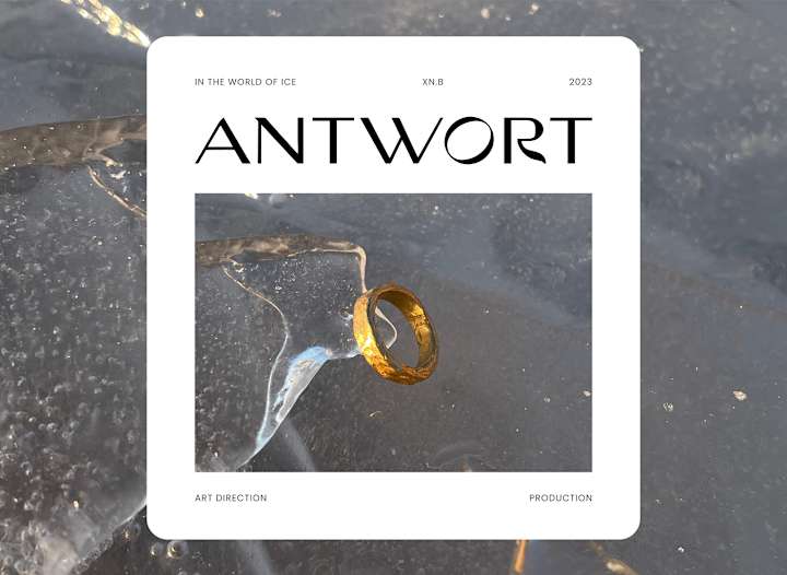 Cover image for ANTWORT | Art Direction, Design, Production : Behance