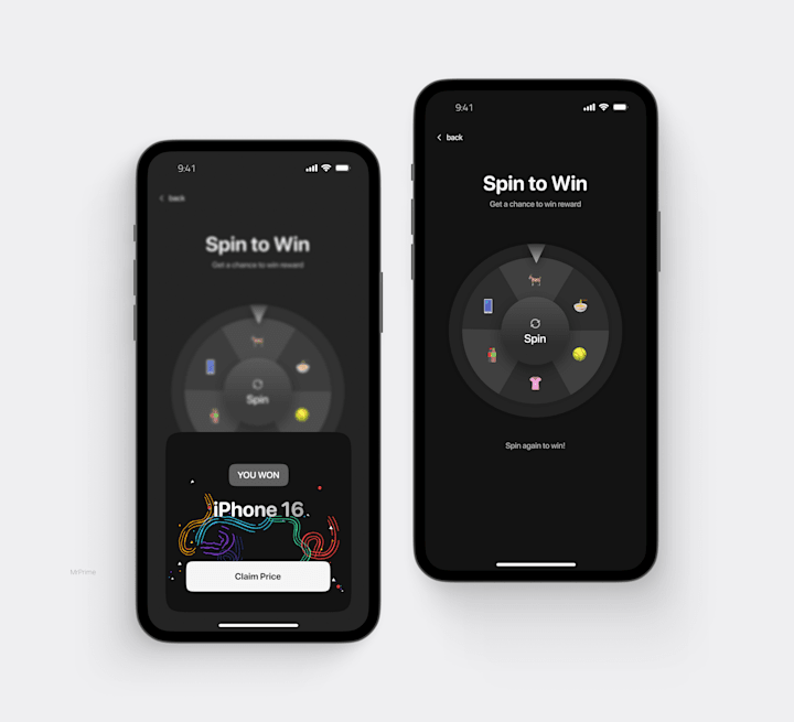 Cover image for Spinning Wheel UI Design