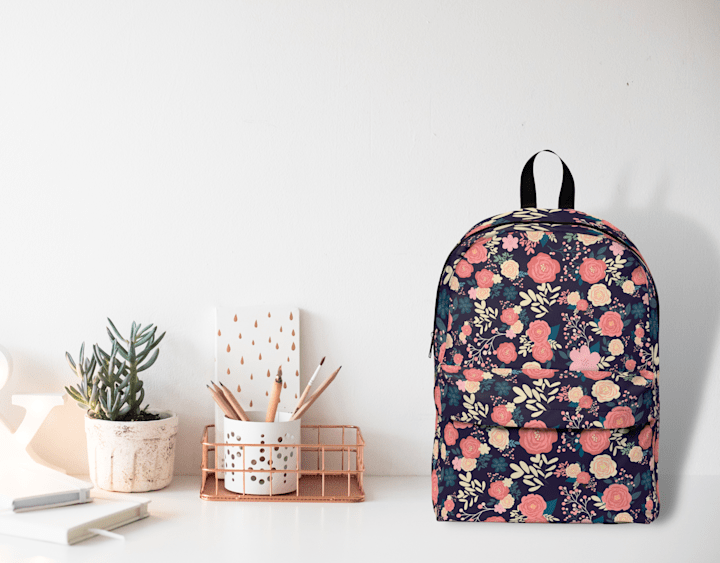 Cover image for Seamless Floral Pattern Illustration