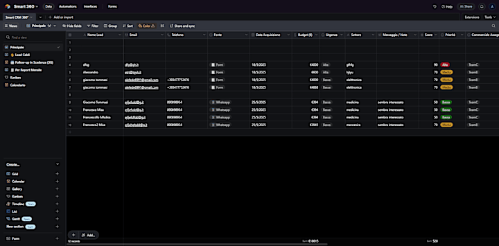 Cover image for Smart 360 CRM Automation Project
