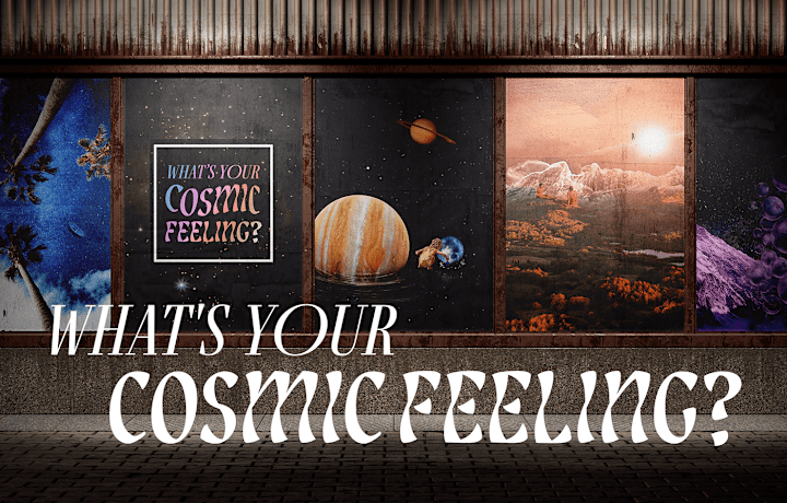 Cover image for LOGO+POSTER+APPAREL | Cosmic Feelings