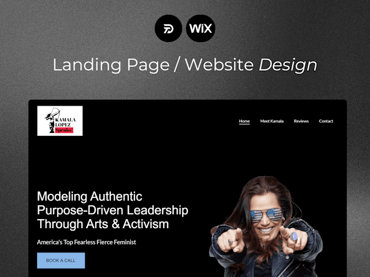 Cover image for Wix Landing Page/Website Design✨