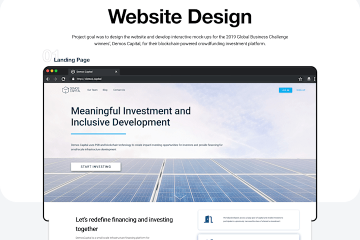Cover image for Investor Platform (Website Design)