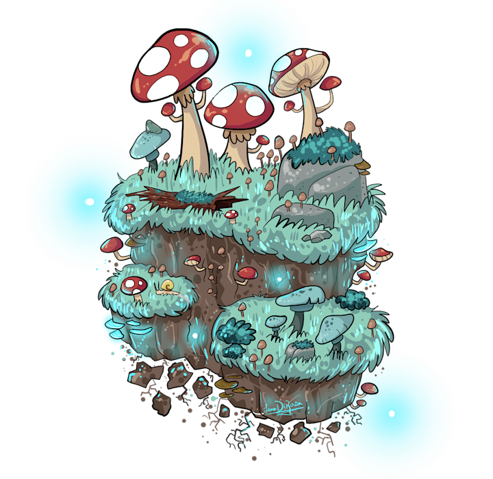 Cover image for Mushroom Island Design Line- Personal Brand