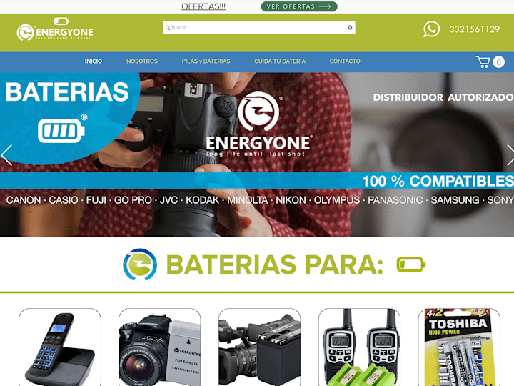Cover image for Product Page Development for Energy One