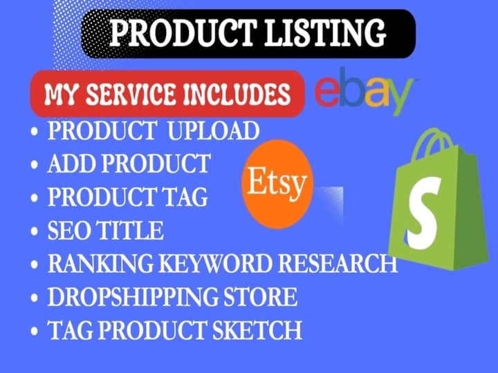 Cover image for Product Upload & Tagging Expert for Your Ecommerce Store 
