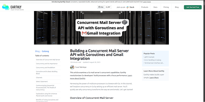 Cover image for Concurrent Mail Server API Documentation