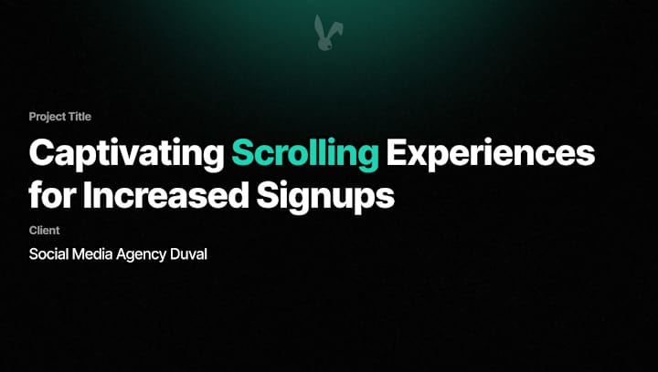 Cover image for The Vertical Scrolling Website :: Behance