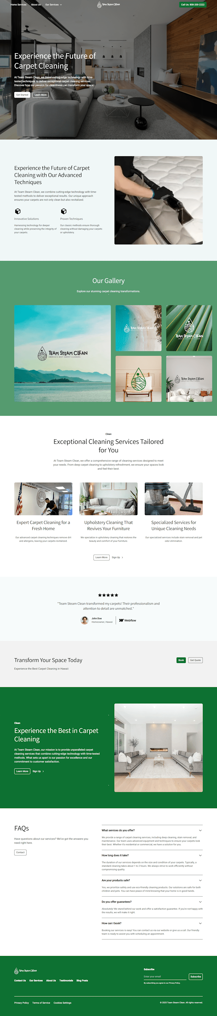 Cover image for Team Steam Clean