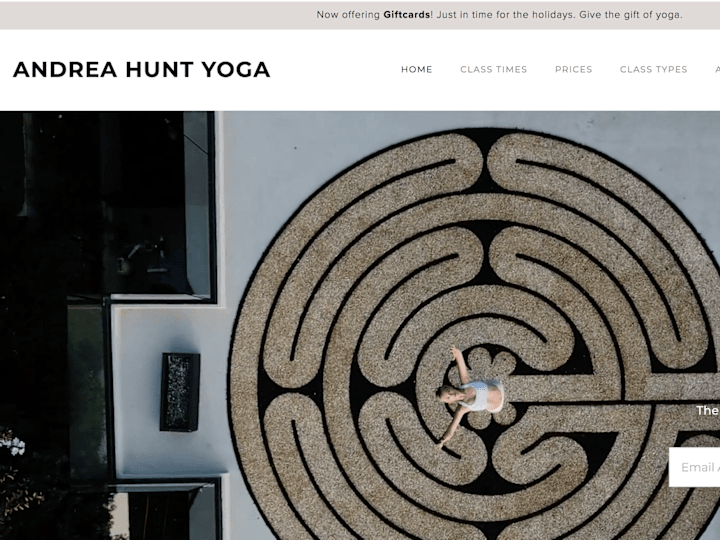 Cover image for Andrea Hunt Yoga