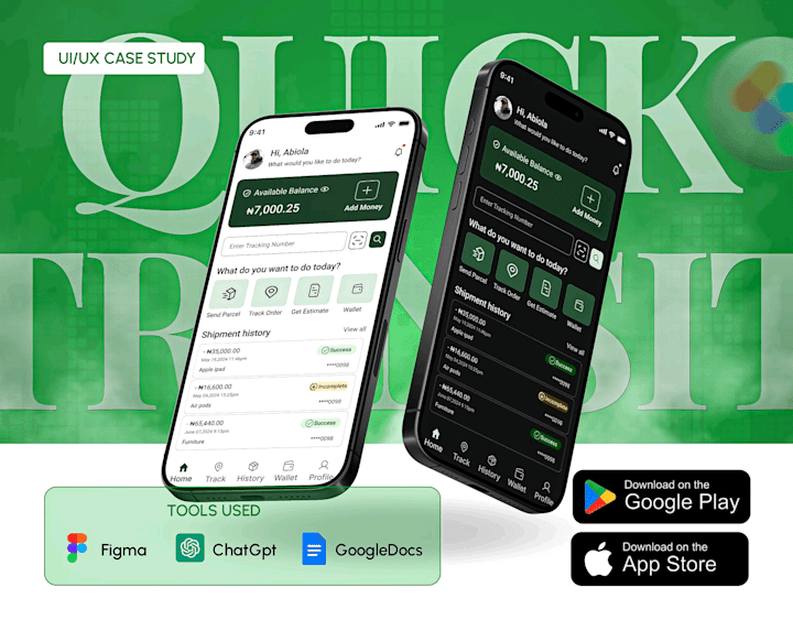 Cover image for Quick Transit mobile app
