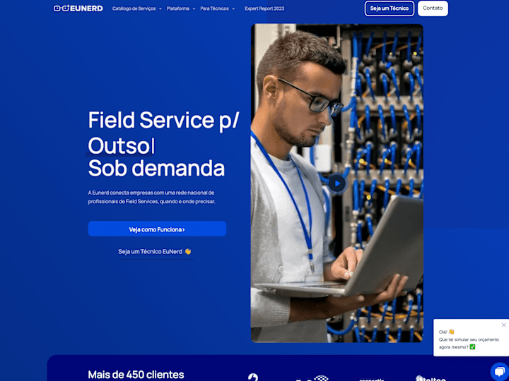 Cover image for Encontre um Nerd - IT Services Marketplace