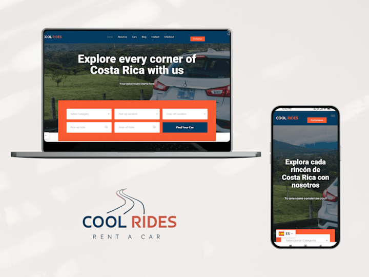 Cover image for Cool Rides | Brand and Web Desing