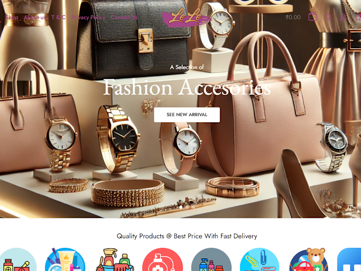 Cover image for E-commerce Development for Lele India