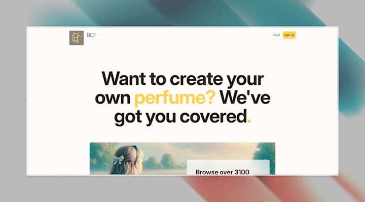 Cover image for Perfume Web App