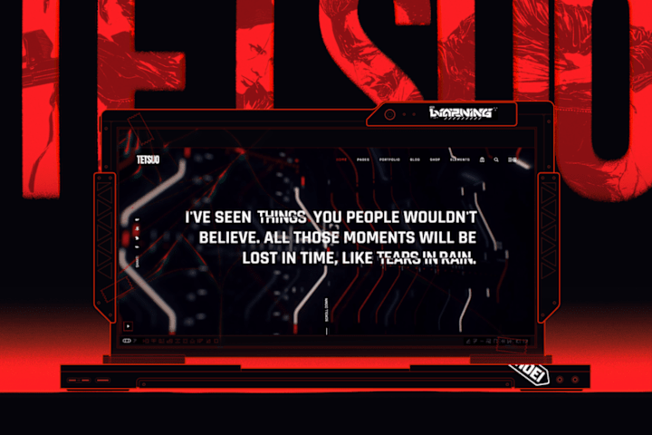 Cover image for Tetsuo - Cyberpunk WP Theme