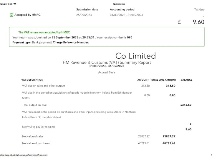 Cover image for UK VAT Filing on QuickBooks