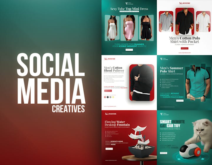 Cover image for social-media-post design-eCommerce-post-design