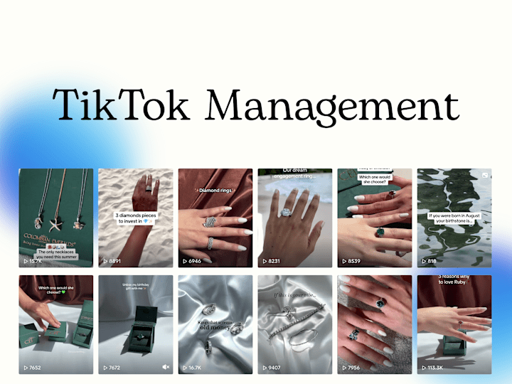 Cover image for TikTok Management for Colombian Emeralds International