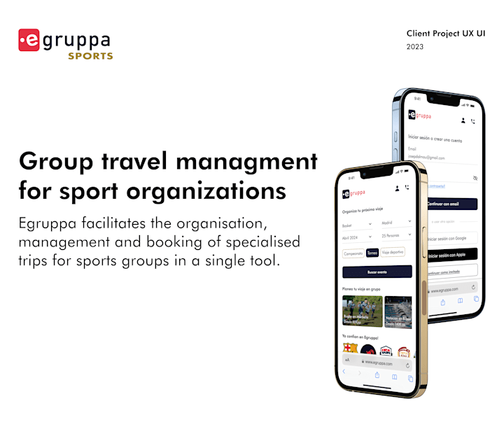 Cover image for E-Gruppa responsive mobile first website