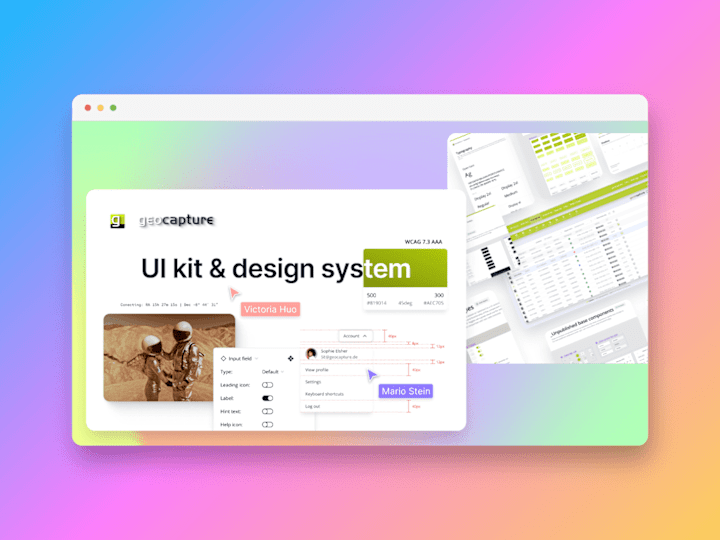 Cover image for UI kit & Design System