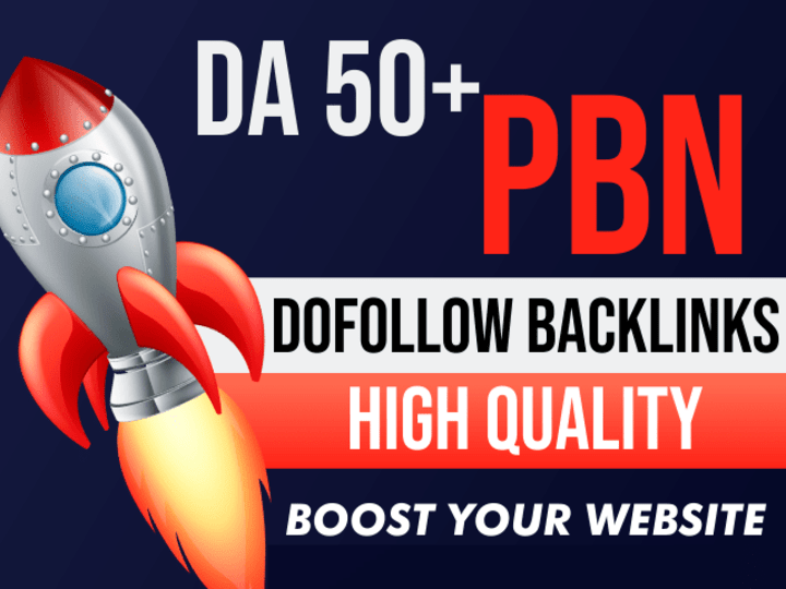 Cover image for Create High Quality DA 70 To 50+ PBNs Backlinks