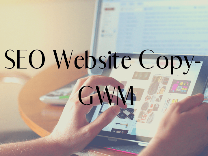 Cover image for SEO Website Copy- GWM 