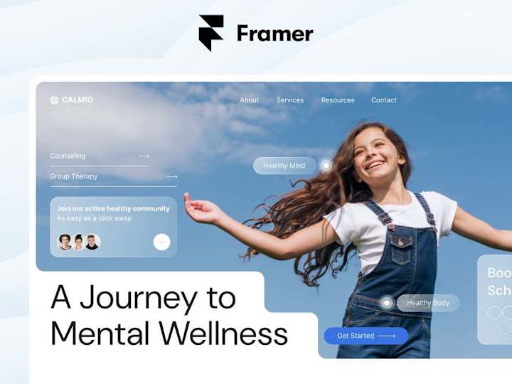 Cover image for Mental Wellness Website & Framer Developer