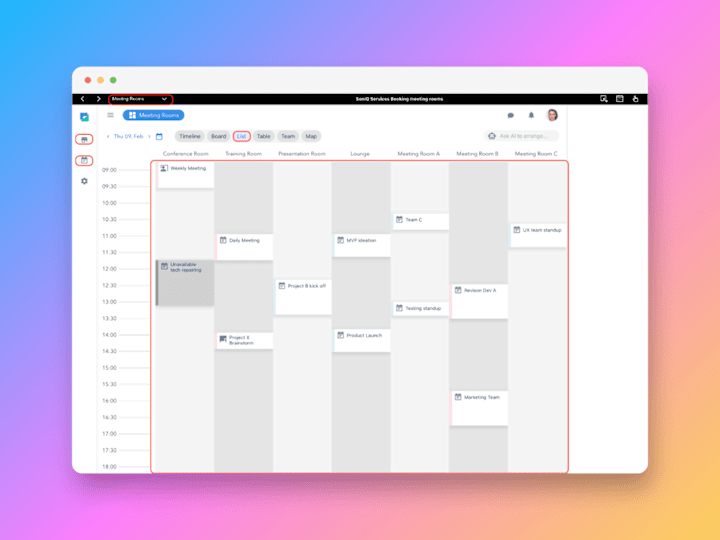 Cover image for Meeting Room Booking Application UX case