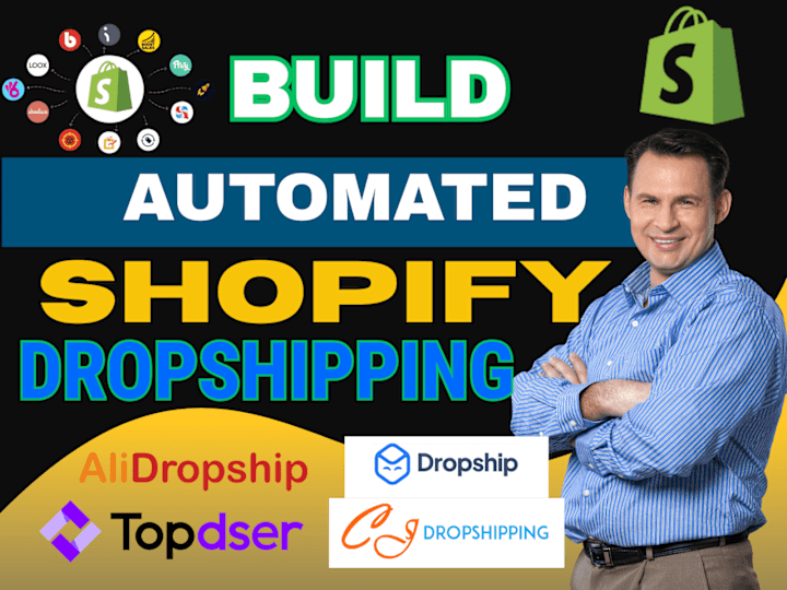 Cover image for i will design shopify dropshipping wining product store