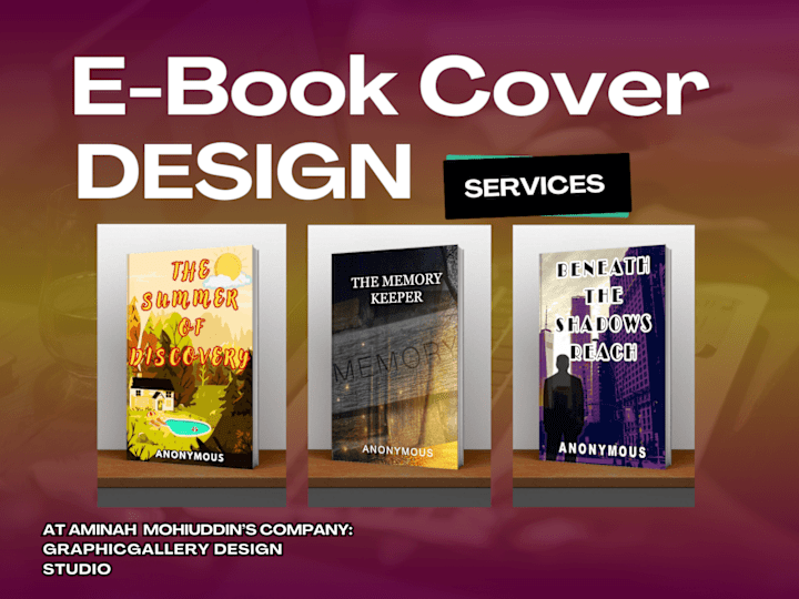 Cover image for Standout E-book Cover Design Service