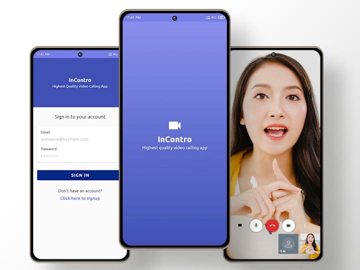 Cover image for InContro - Android Video Calling App
