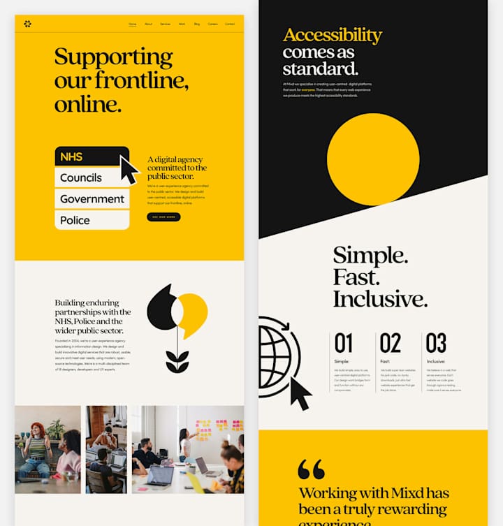 Cover image for MIXD Branding & Website Design