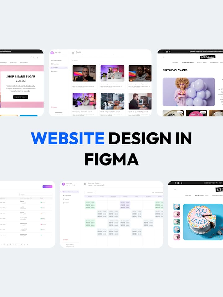 Cover image for Website UI UX Design