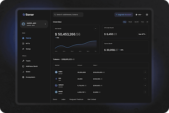 Cover image for Simplifying the user experience for a Blockchain monitoring Dapp