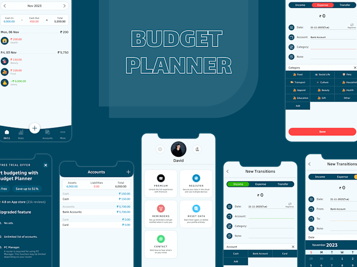 Cover image for Budget Planner App: Mastering Finances Made Simple and Effective