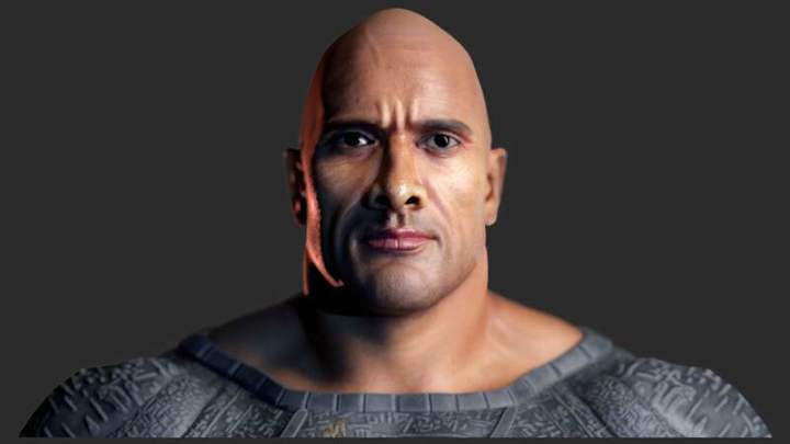 Cover image for Game-Ready The Rock Likeness