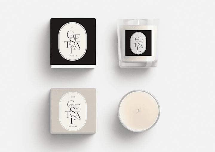 Cover image for Gestia candle branding