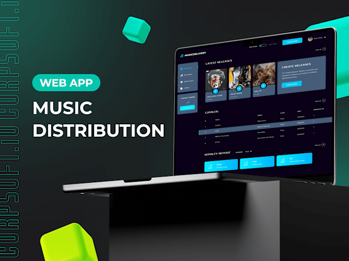 Cover image for Leading music distribution platform development 