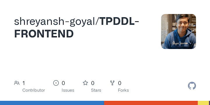 Cover image for shreyansh-goyal/TPDDL-FRONTEND