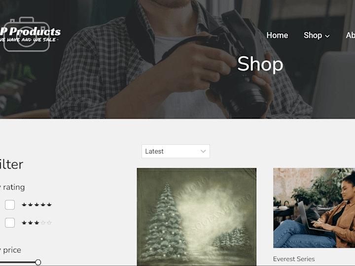 Cover image for WooCommerce E-commerce Website