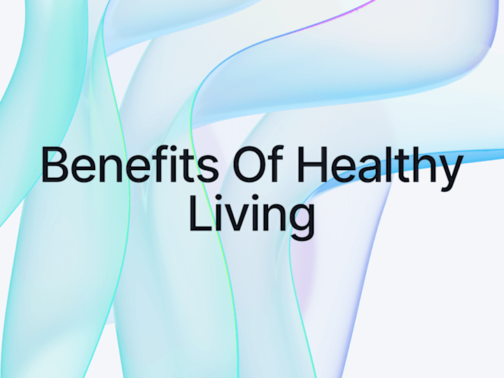 Cover image for "Unlocking the Power of Healthy Living: Real Benefits  