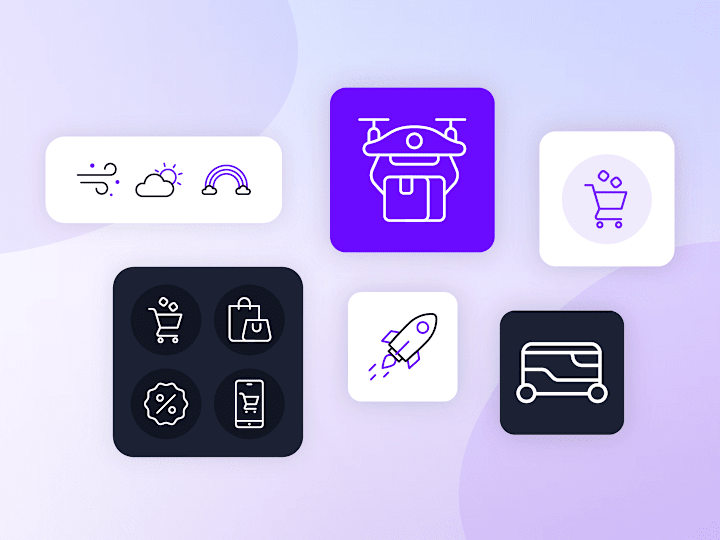 Cover image for Unicorn Icons - Lottie animations