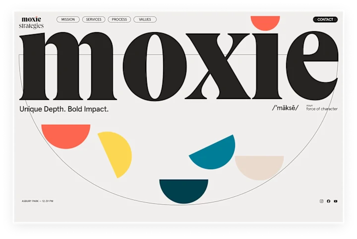 Cover image for Moxie Visual Branding & Webflow Website